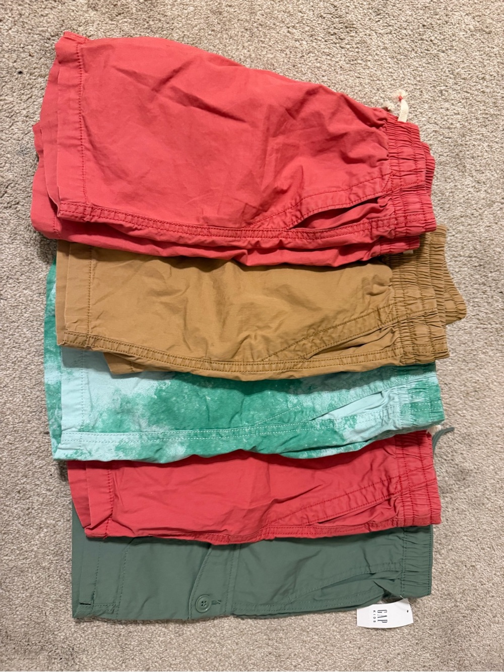 5 Pairs Kids Pull-On Shorts GAP